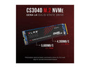 PNY XLR8 CS3040 1TB M.2 NVMe Gen4 x4 Internal Solid State Drive (SSD)