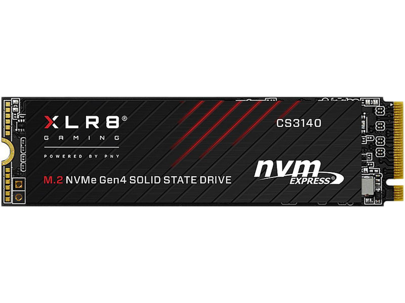 PNY XLR8 CS3140 1TB M.2 NVMe Gen4 x4 Internal Solid State Drive (SSD)