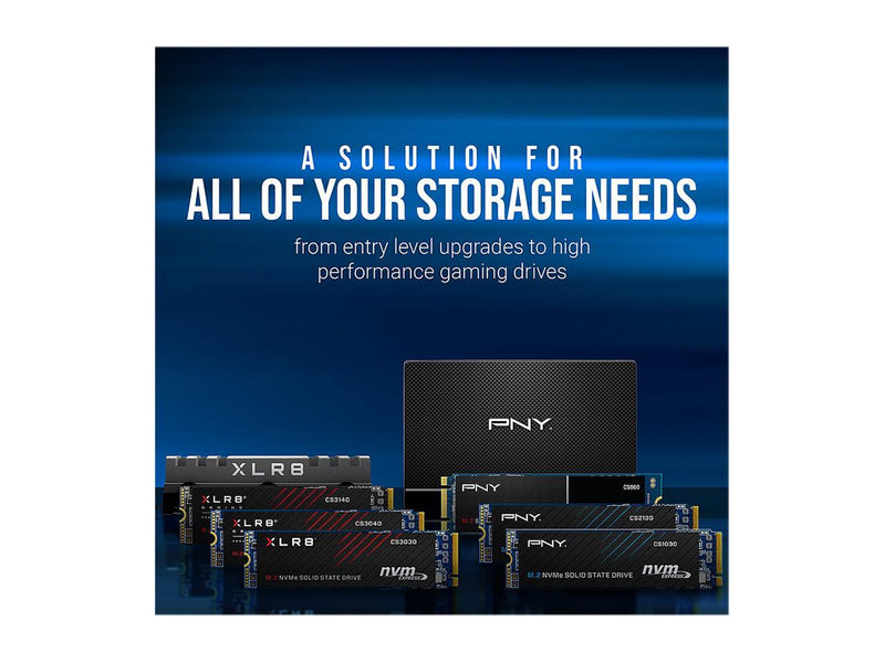 PNY CS900 2.5" 4TB SATA III 3D NAND Internal Solid State Drive (SSD)