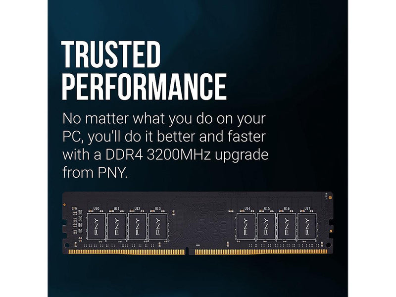 PNY 16GB 288-Pin PC RAM DDR4 3200 (PC4 25600) Desktop Memory Model