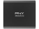 PNY Pro Elite V2 1TB USB 3.2 Gen 2x1 Type-C Portable Solid State Drive (SSD)