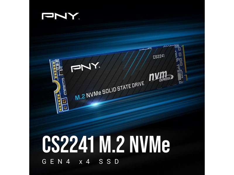 PNY CS2241 M.2 2280 2TB PCI-Express 4.0 x4 3D NAND Internal Solid State Drive