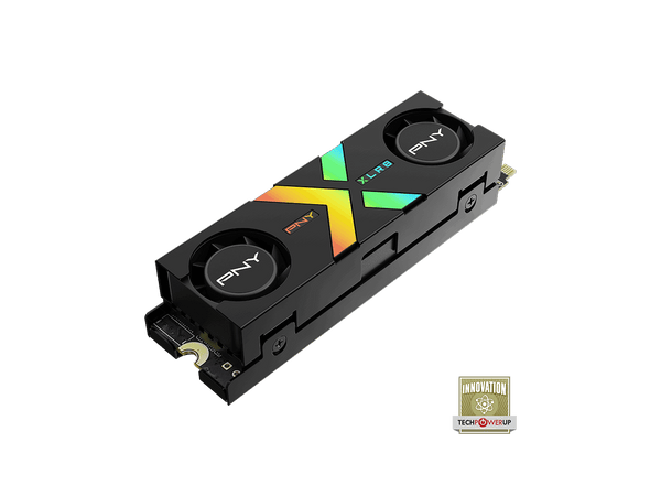 PNY CS3150 XLR8 Gaming Epic-X RGB 1TB PCIe Gen5 x4 NVMe M.2 SSD with RGB Dual