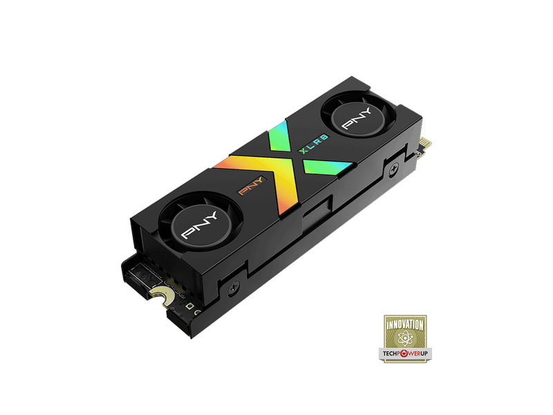 PNY CS3150 XLR8 Gaming Epic-X RGB 1TB PCIe Gen5 x4 NVMe M.2 SSD with RGB Dual