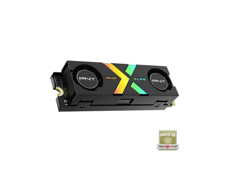 PNY CS3150 XLR8 Gaming Epic-X RGB 1TB PCIe Gen5 x4 NVMe M.2 SSD with RGB Dual