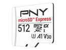 PNY 512GB MicroSD Express microSDXC Memory Card with Adapter up to 890MB/s