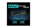 PNY CS3250 M.2 2280 1TB PCI-Express 5.0 x4 3D NAND Internal Solid State Drive