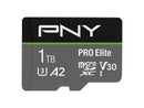 PNY PRO Elite 1TB microSDXC Flash Card Model P-SDU1TBV32100PRO-GE