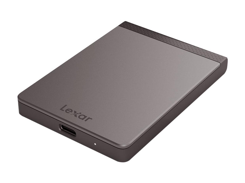 Lexar SL200 512GB Portable SSD, Solid State Drive, Up to 550MB/s Read