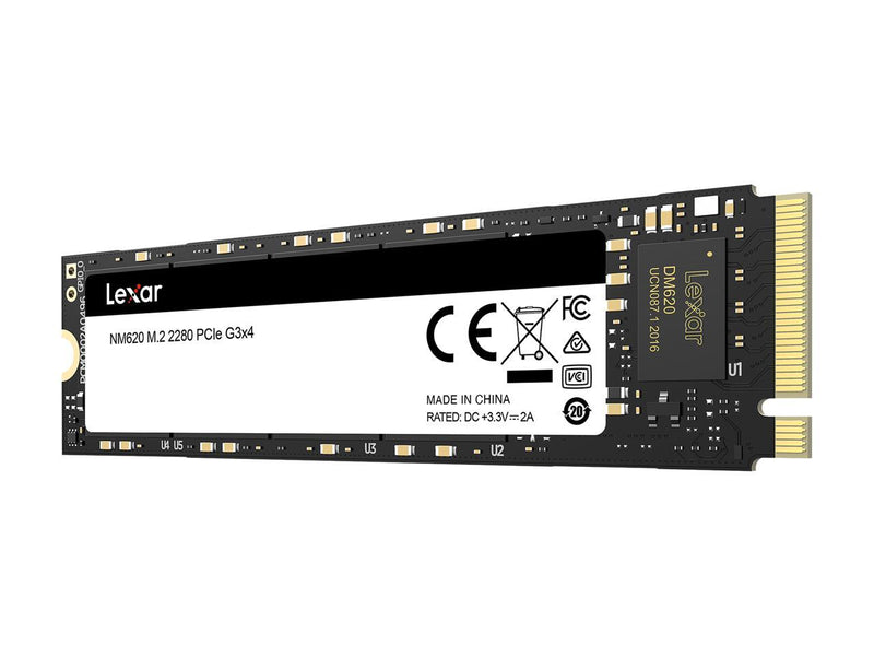 Lexar NM620 M.2 2280 512GB PCIe Gen3x4 NVMe 3D TLC Internal Solid State Drive