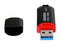 Adata AUV150-128G-RBK 128GB UV150 Snap-on Cap USB 3.0 Flash Drive