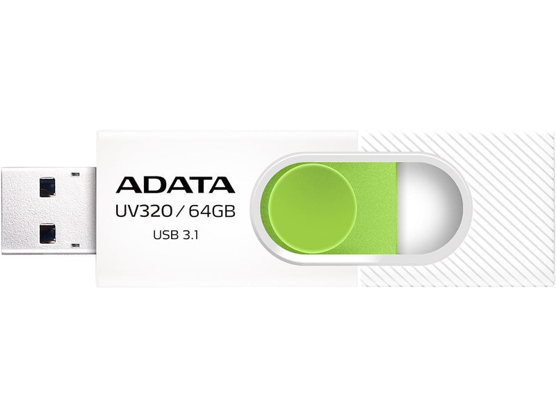 ADATA 64GB UV320 USB 3.1 Flash Drive (AUV320-64G-RWHGN)