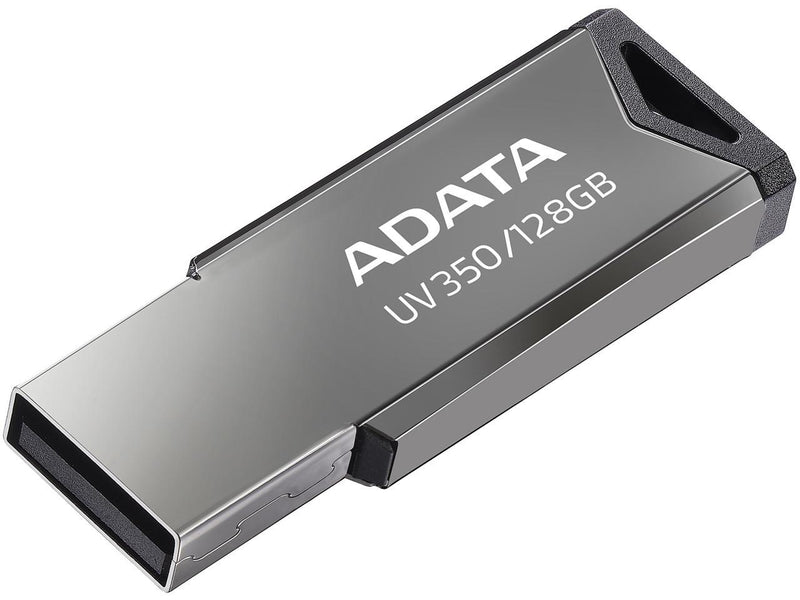 ADATA 128GB UV350 USB 3.2 Gen 1 Flash Drive (AUV350-128G-RBK)