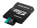 ADATA Premier Pro 128GB MicroSDXC UHS-I U3 V30 Class 10 A2 MircoSD Memory