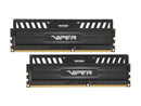 Patriot Viper 3 Series, Black Mamba, DDR3 8GB (2 x 4GB) 1600MHz Dual Channel