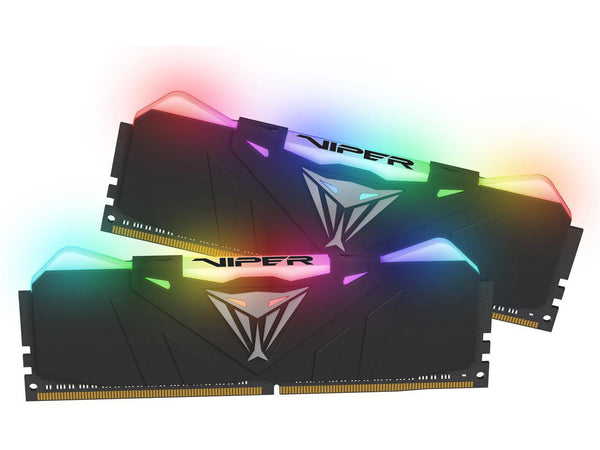 Patriot Viper Gaming RGB Series DDR4 DRAM 3200MHz 16GB Kit - Black - RGB