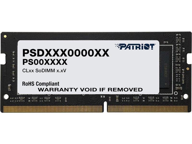 Patriot Signature Line 32GB 260-Pin DDR4 SO-DIMM DDR4 3200 (PC4 25600) Laptop