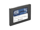 Patriot P210 SATA 3 512GB SSD 2.5 Inch
