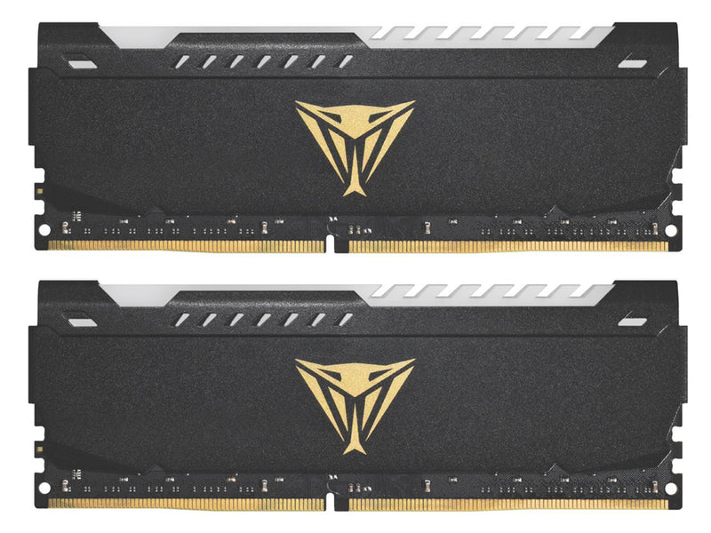 Patriot Viper Steel RGB 32GB (2 x 16GB) 288-Pin PC RAM DDR4 3600 (PC4 28800)