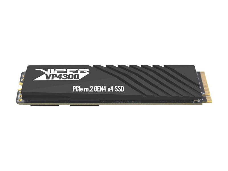 Patriot Viper VP4300 2TB M.2 Gen4 NVMe SSD – DRAM Cache, Heatsink, 7400MB/s,