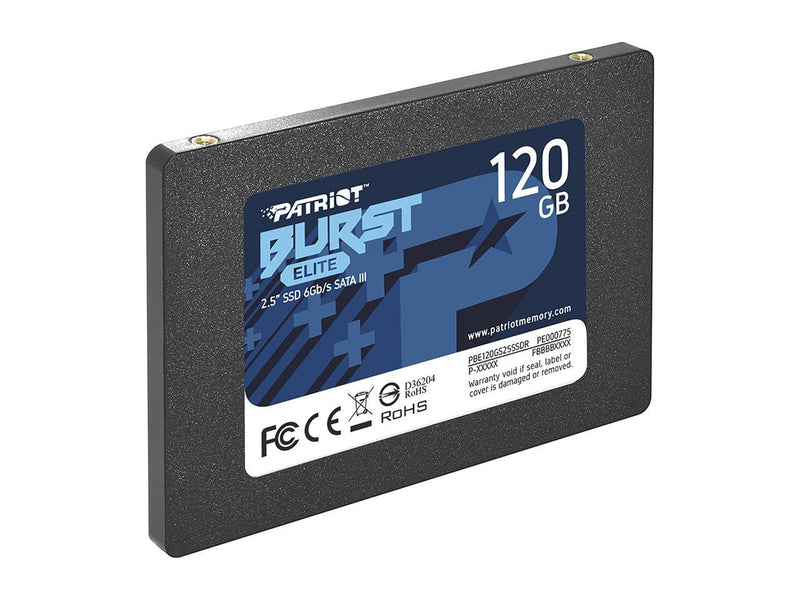 Patriot Burst Elite 2.5" 120GB SATA III TLC Internal Solid State Drive (SSD)