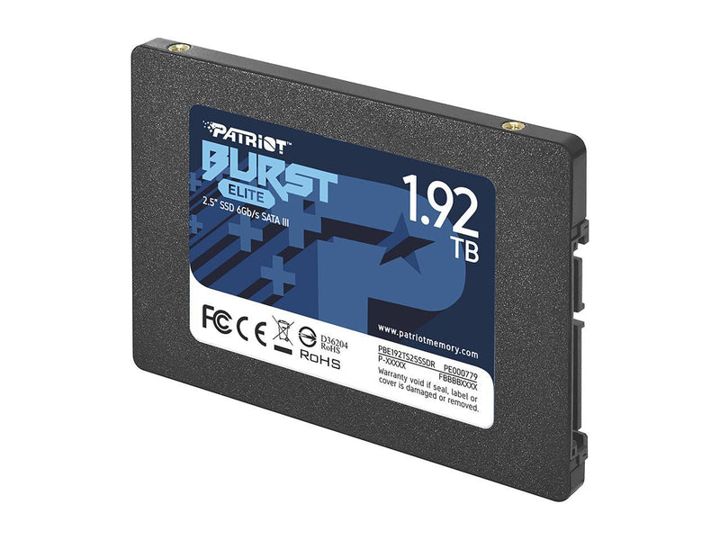 SSD 1.92T|PATRIOT PBE192TS25SSDR R