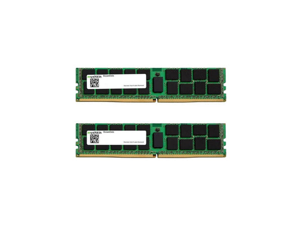 Mushkin Enhanced Essentials 64GB (2 x 32GB) DDR4 2666 (PC4 21300) Desktop Memory