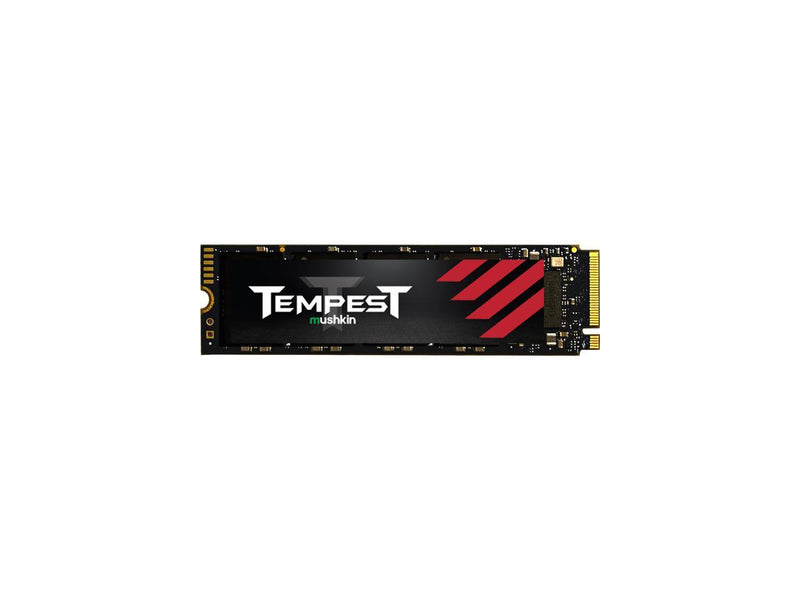 Mushkin Tempest 512GB PCIe Gen3 x4 NVMe 1.4 M.2 (2280) Internal SSD - Up to