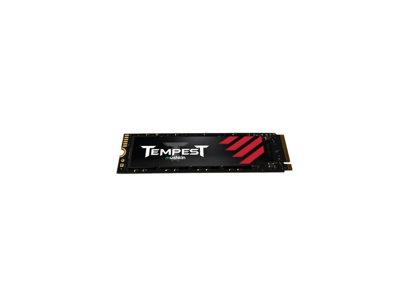 Mushkin Tempest 512GB PCIe Gen3 x4 NVMe 1.4 M.2 (2280) Internal SSD - Up to