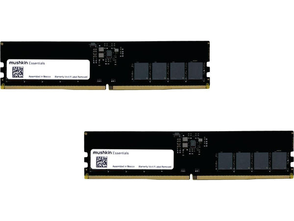 Mushkin Enhanced Essentials 32GB (2 x 16GB) 288-Pin PC RAM DDR5 4800 (PC5 38400)