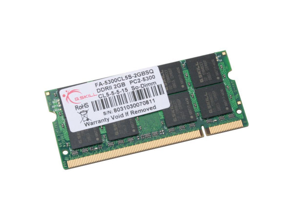 G.SKILL 2GB DDR2 667 (PC2 5300) Memory For Apple Notebook Model