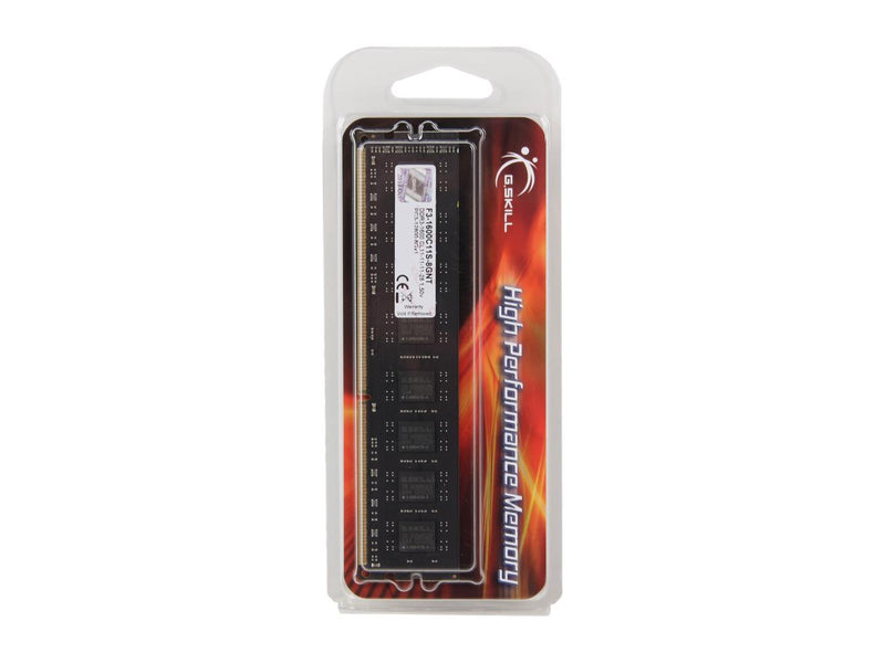 Value 8Gb 240P DDR3 1600 Pc3 12800, G.SKILL, F3-1600C11S-8GNT, 8Gb