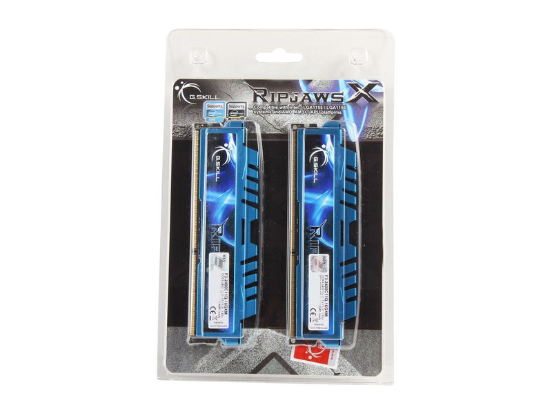 G.SKILL Ripjaws X Series 16GB (4 x 4GB) DDR3 2400 (PC3 19200) Desktop Memory