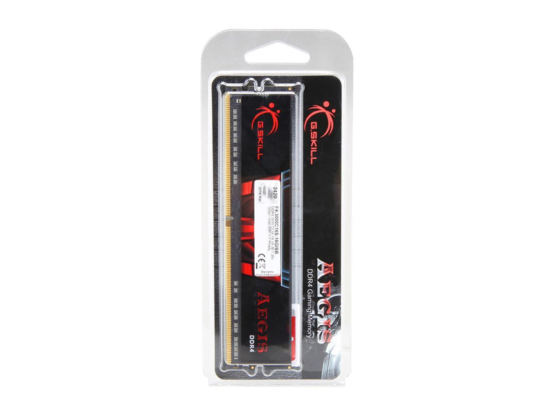 G.SKILL Aegis 16GB DDR4 3000 (PC4 24000) Memory (Desktop Memory) Model