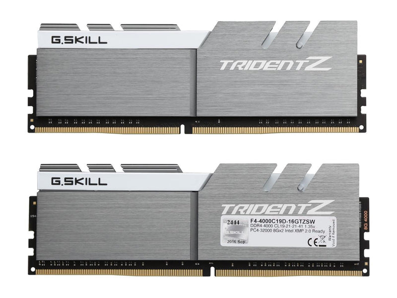 G.SKILL TridentZ Series 16GB (2 x 8GB) DDR4 4000 (PC4 32000) Desktop Memory