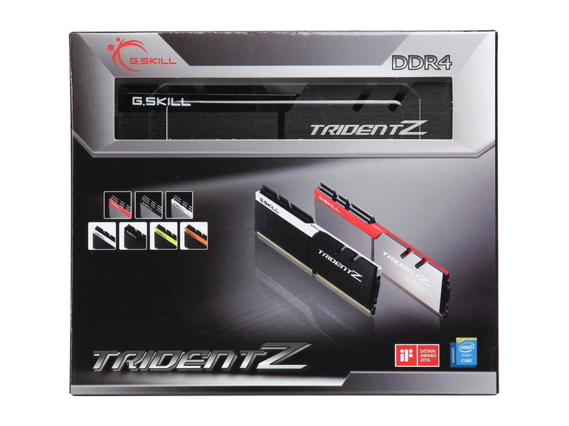 G.SKILL TridentZ Series 32GB (2 x 16GB) DDR4 4000 (PC4 32000) Desktop Memory