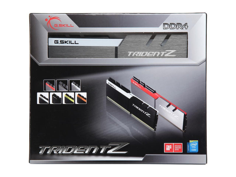 G.SKILL TridentZ Series 32GB (2 x 16GB) DDR4 4000 (PC4 32000) Desktop Memory