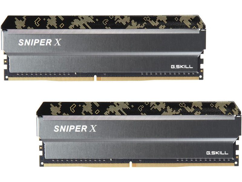 G.SKILL Sniper X Series 16GB (2 x 8GB) DDR4 3000 (PC4 24000) Desktop Memory