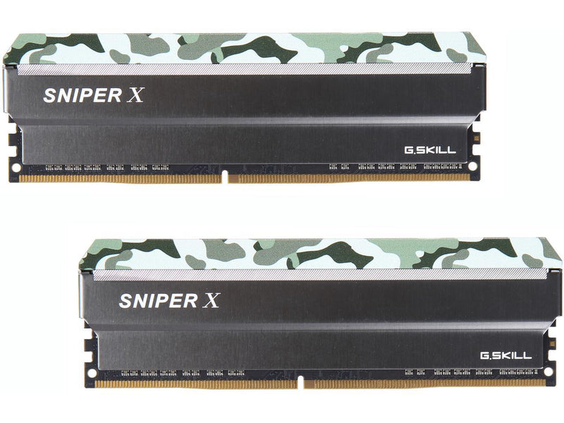 G.SKILL Sniper X Series 32GB (2 x 16GB) DDR4 3000 (PC4 24000) Desktop Memory