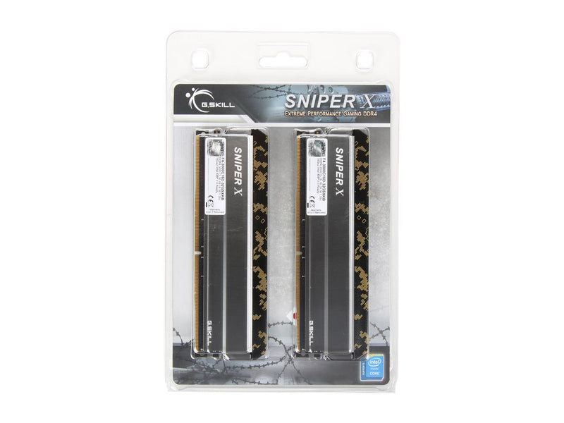 G.SKILL Sniper X Series 32GB (2 x 16GB) DDR4 3000 (PC4 24000) Desktop Memory