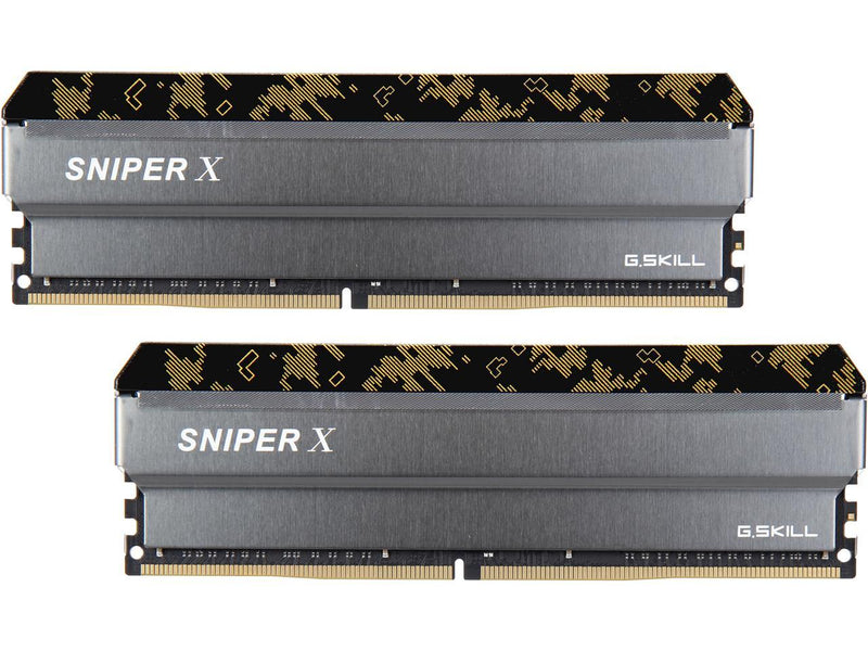 G.SKILL Sniper X Series 32GB (2 x 16GB) DDR4 3200 (PC4 25600) Desktop Memory