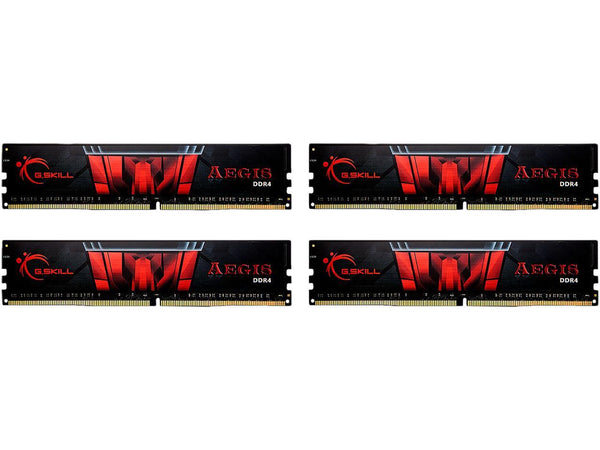 G.SKILL Aegis 32GB (4 x 8GB) DDR4 3200 (PC4 25600) Memory Kit Model
