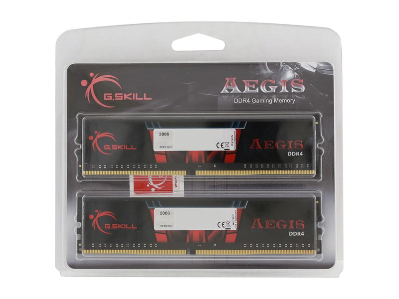 G.SKILL Aegis 32GB (4 x 8GB) DDR4 3200 (PC4 25600) Memory Kit Model