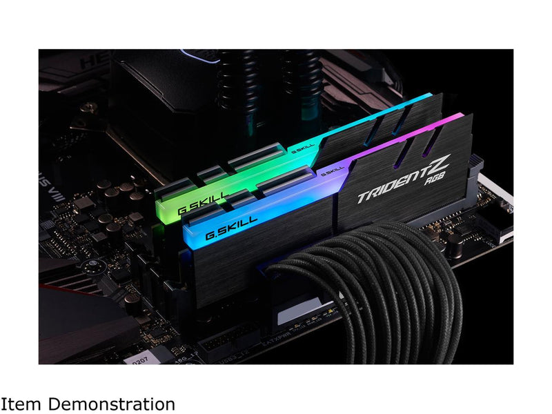 G.SKILL TridentZ RGB Series 64GB (2 x 32GB) 288-Pin PC RAM DDR4 2666 (PC4 21300)