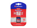 Verbatim 16GB Secure Digital High-Capacity (SDHC) Flash Card Model 96808