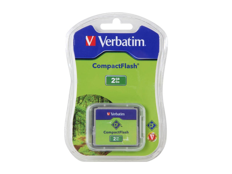 Verbatim 2GB Compact Flash (CF) Flash Card Model 47012