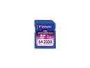 Verbatim PRO 233X 64GB Secure Digital Extended Capacity (SDXC) Flash Card Model