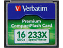 Verbatim Premium 16GB Compact Flash (CF) Flash Card Model 97982