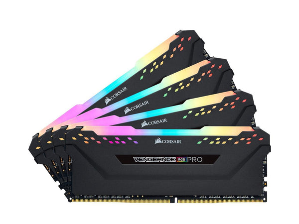 CORSAIR Vengeance RGB Pro 128GB (4 x 32GB) DDR4 3000 (PC4 24000) Desktop Memory