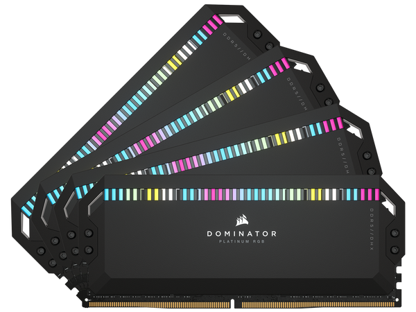 CORSAIR Dominator Platinum RGB 64GB (4 x 16GB) 288-Pin PC RAM DDR5 5600 (PC5